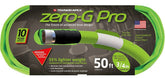 Zero-G Teknor Apex 4300-50 Coiled Hose, 50 ft L, 1800 lbf Pressure Class, Woven, Green